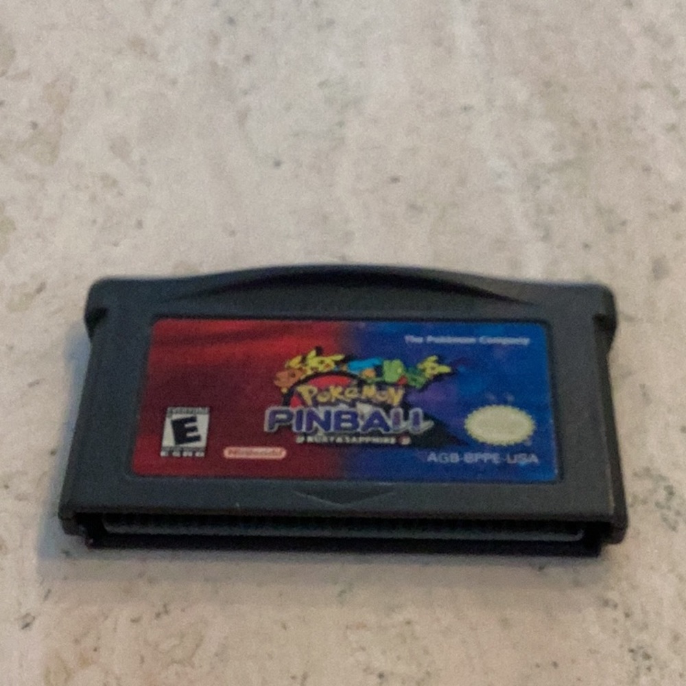 Pokemon Pinball Ruby & Sapphire Nintendo Gameboy Advance Game Authentic GBA - Picture 3 of 16